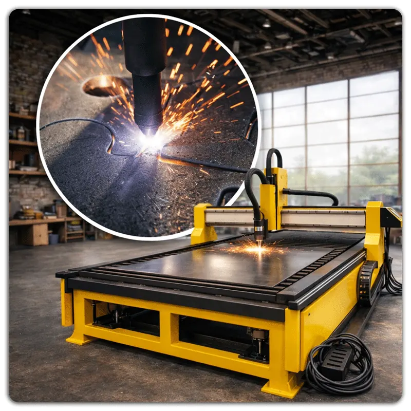 برش cnc هواگاز